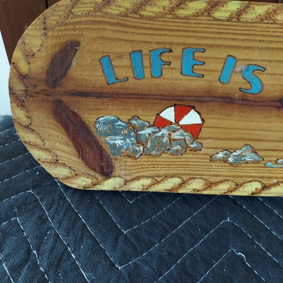 Handcrafted Wooden Sign - Picture 9 of 11